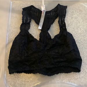 Free People bralette XS black